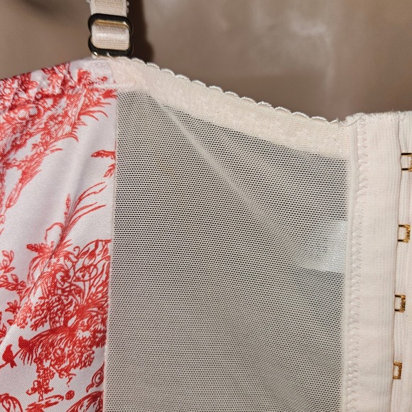 Victoria's Secret Lingerie Toile de Jouy Bustier Corset Lingerie - Picture 4 of 9